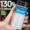 White Chunky Glitter Flakes for Crafts, Snow Glitter for Resin Art, Body Face Hair & Nail Makeup, Irregular White Glitter for DIY Christmas Decorations, Snow Globes, Tumblers & Holiday Crafts, 130g/4.58oz